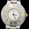 Montre Cartier Must 21 - Montre femme quartz en or jaune et acier 58 Facettes MT42270