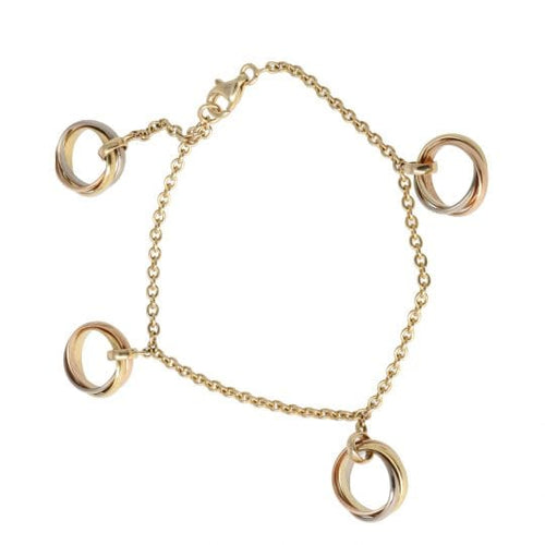 Bracelet Cartier Trinity - Bracelet en 3 ors 18k 58 Facettes 3989