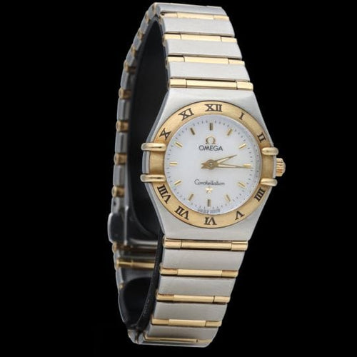 Montre Omega Constellation - Montre femme en or jaune et acier 58 Facettes MT44992