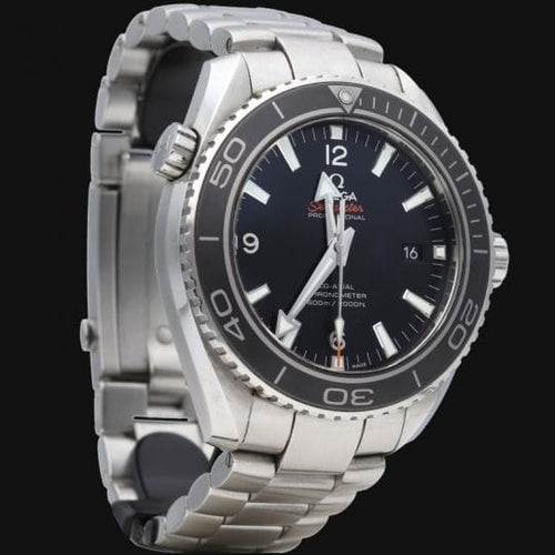 Montre Omega Seamaster Planet Ocean - Montre homme automatique en acier 46 mm 58 Facettes MT45040