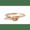 Bague 54 Hermès Kelly Clochette - Bague en or rose 18k 58 Facettes 3945