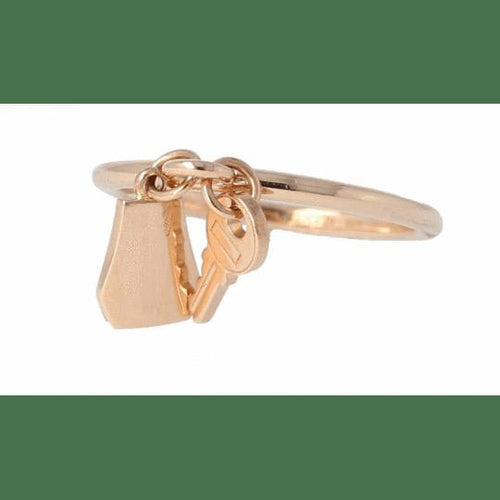 Bague 54 Hermès Kelly Clochette - Bague en or rose 18k 58 Facettes 3945