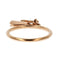 Bague 54 Hermès Kelly Clochette - Bague en or rose 18k 58 Facettes 3945