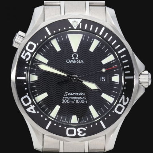 Montre Omega Seamaster 300M - Montre homme en acier, cadran noir 58 Facettes MT45140