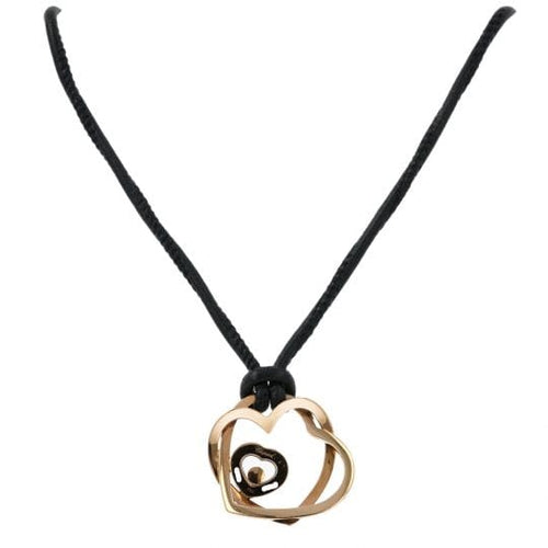 Collier Chopard Happy Diamonds - Collier en or rose 18k et diamants 58 Facettes 4217