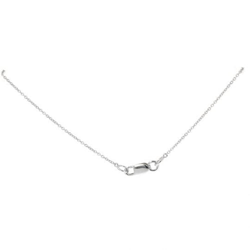 Collier Pendentif - Collier en or blanc et diamants 58 Facettes 4221