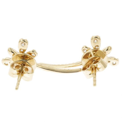 Boucles d'oreilles Boucles d’oreilles - Diamants en or jaune 58 Facettes 4242