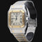 Montre Cartier Santos Galbée - Montre en or jaune et acier 58 Facettes MT44934