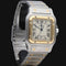 Montre Cartier Santos Galbée - Montre en or jaune et acier 58 Facettes MT44934