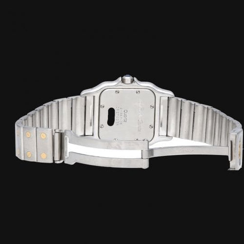 Montre Cartier Santos Galbée - Montre en or jaune et acier 58 Facettes MT44934