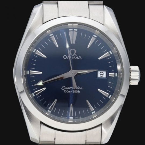 Montre Omega Seamaster Aqua Terra - Montre homme quartz 39 mm en acier 58 Facettes MT45049