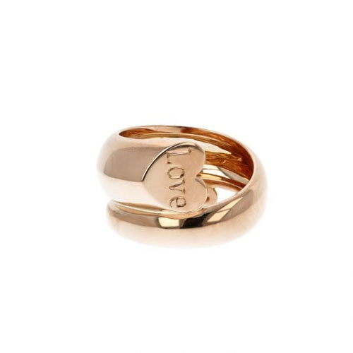 Bague 57 Chopard Love - Bague en or rose 18k 58 Facettes 4363