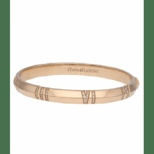 Bracelet Tiffany & Co Atlas - Bracelet en or rose 58 Facettes 4368