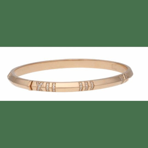 Bracelet Tiffany & Co Atlas - Bracelet en or rose 58 Facettes 4368