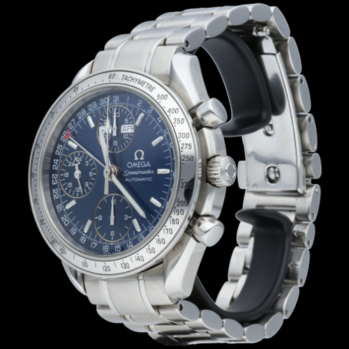 Montre Omega Speedmaster Day-Date - Montre chronographe automatique en acier 58 Facettes MT44724