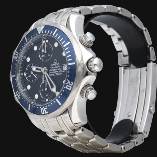 Montre Omega Seamaster Diver 300M - Montre chronographe automatique en acier 58 Facettes MT45062