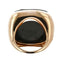 Bague 54 Pomellato Victoria - Bague en or rose 18k et jais noir 58 Facettes 4396