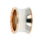 Bague 50 Bulgari B.Zero1 Anish Kapoor - Bague en or rose 18k et acier 58 Facettes 4403