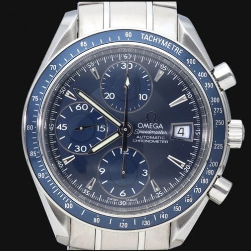 Montre Omega Speedmaster - Montre chronographe Date en acier 58 Facettes MT45070