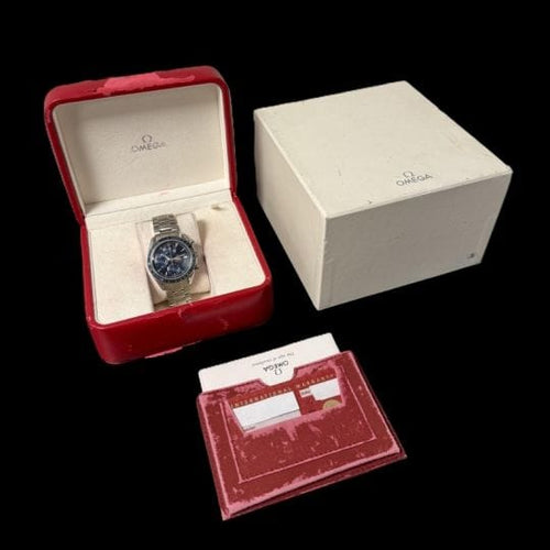 Montre Omega Speedmaster - Montre chronographe Date en acier 58 Facettes MT45070