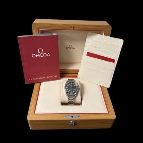 Montre Omega Seamaster Aqua Terra - Montre homme en acier 39 mm 58 Facettes MT45034