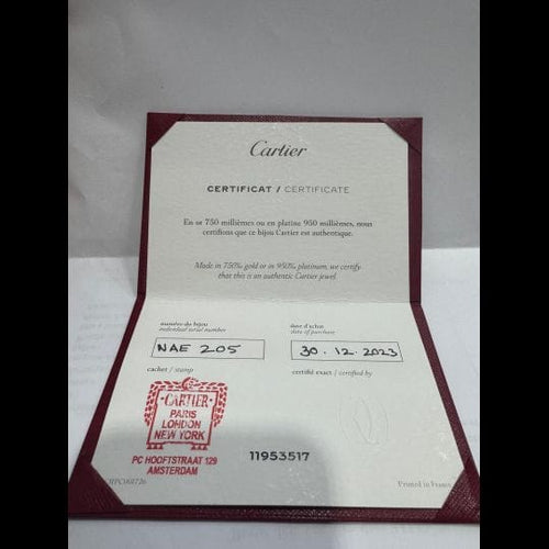 Bracelet Cartier Love - Bracelet en or blanc 18k et diamants 58 Facettes 4436