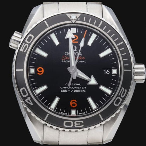 Montre Omega Seamaster Planet Ocean 600M - Montre homme automatique 42 mm acier 58 Facettes MT45037