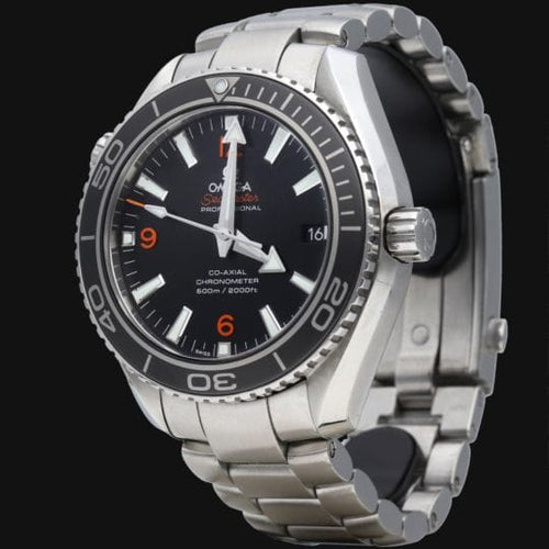 Montre Omega Seamaster Planet Ocean 600M - Montre homme automatique 42 mm acier 58 Facettes MT45037