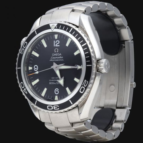 Montre Omega Seamaster Planet Ocean - Montre automatique homme en acier 45 mm 58 Facettes MT45007