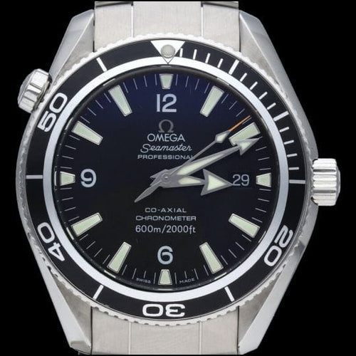 Montre Omega Seamaster Planet Ocean - Montre homme 600M en acier 42 mm 58 Facettes MT45012