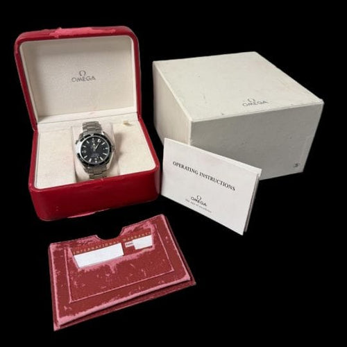 Montre Omega Seamaster Planet Ocean - Montre homme 600M en acier 42 mm 58 Facettes MT45012