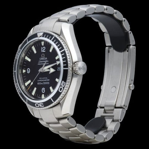 Montre Omega Seamaster Planet Ocean - Montre homme 600M en acier 42 mm 58 Facettes MT45012