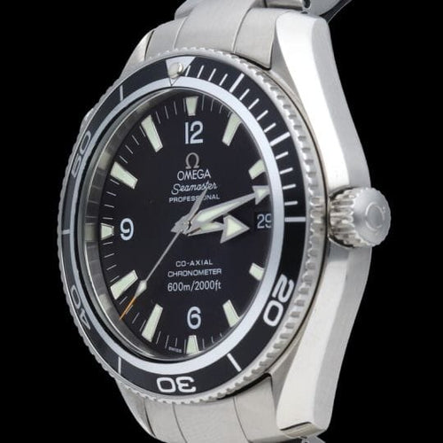 Montre Omega Seamaster Planet Ocean - Montre homme 600M en acier 42 mm 58 Facettes MT45012