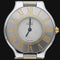 Montre Cartier Must 21 - Montre femme quartz 28 mm en or jaune et acier 58 Facettes MT44971