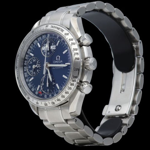 Montre Omega Speedmaster Racing - Montre chronographe Co-Axial 40 mm acier 58 Facettes MT45080