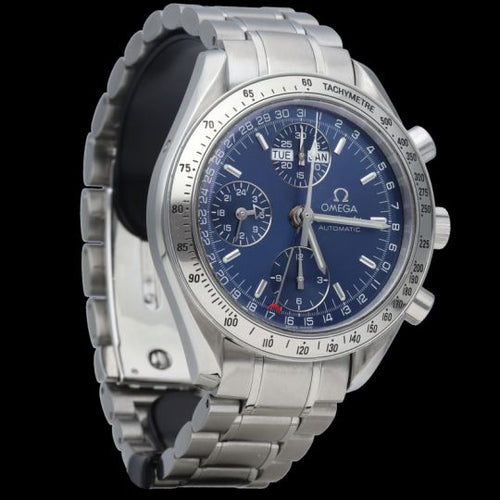 Montre Omega Speedmaster Racing - Montre chronographe Co-Axial 40 mm acier 58 Facettes MT45080