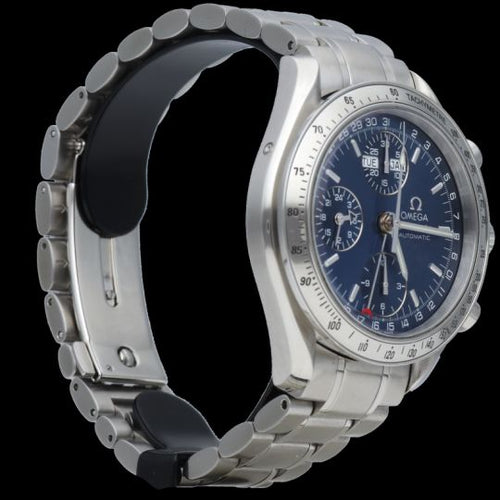 Montre Omega Speedmaster Racing - Montre chronographe Co-Axial 40 mm acier 58 Facettes MT45080
