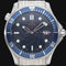 Montre Omega Seamaster - Montre automatique homme en acier, cadran bleu 58 Facettes MT44991
