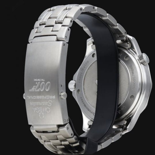 Montre Omega Seamaster - Montre automatique homme en acier, cadran bleu 58 Facettes MT44991