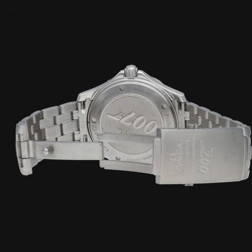 Montre Omega Seamaster - Montre automatique homme en acier, cadran bleu 58 Facettes MT44991