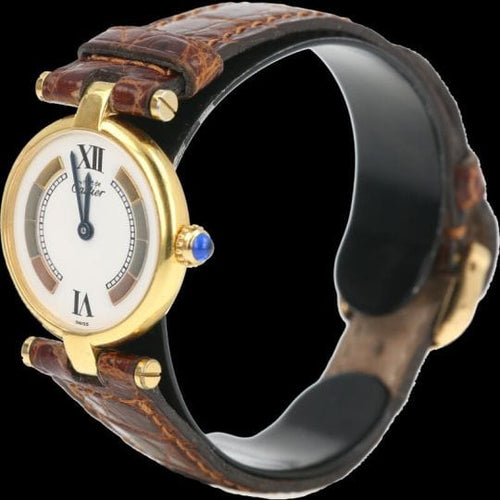 Montre Cartier Must de Cartier Vermeil - Montre femme quartz 24 mm 58 Facettes MT43998