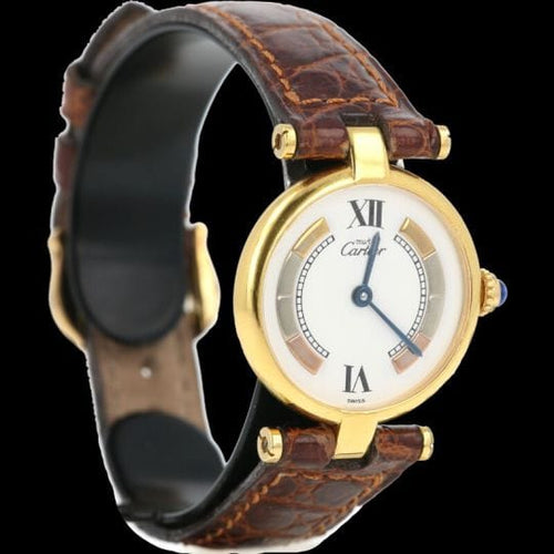 Montre Cartier Must de Cartier Vermeil - Montre femme quartz 24 mm 58 Facettes MT43998