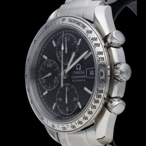 Montre Omega Speedmaster - Montre chronographe Date en acier 58 Facettes MT44982