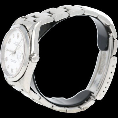 Montre Rolex Date - Montre femme 34 mm en acier 58 Facettes MT44093