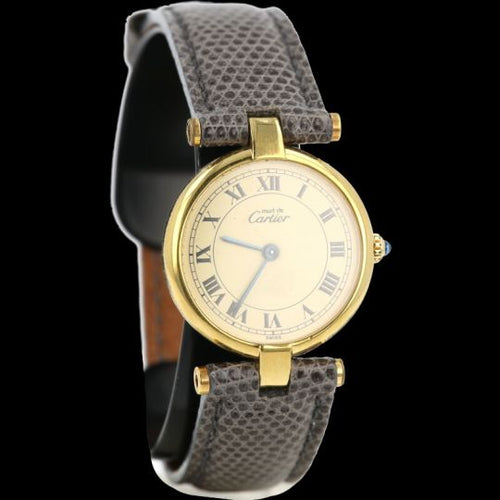 Montre Cartier Must de Cartier Vermeil - Montre femme quartz 24 mm 58 Facettes MT44881
