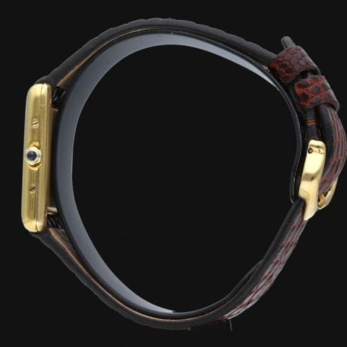 Montre Cartier Tank - Montre femme en vermeil 58 Facettes MT42951