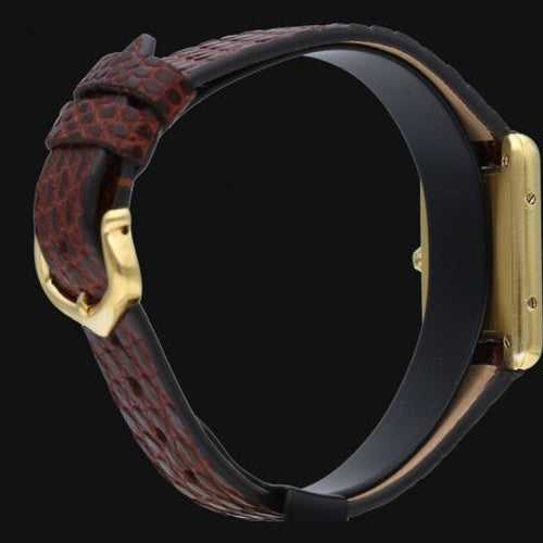 Montre Cartier Tank - Montre femme en vermeil 58 Facettes MT42951