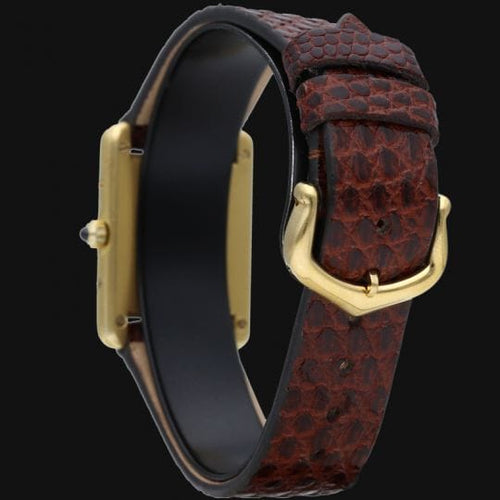 Montre Cartier Tank - Montre femme en vermeil 58 Facettes MT42951