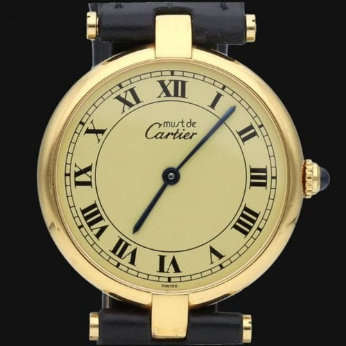 Montre Cartier Must de Cartier - Montre femme vermeil quartz 30 mm 58 Facettes MT44302