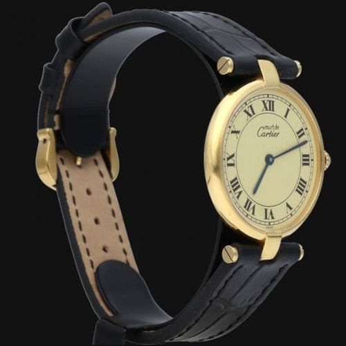 Montre Cartier Must de Cartier - Montre femme vermeil quartz 30 mm 58 Facettes MT44302